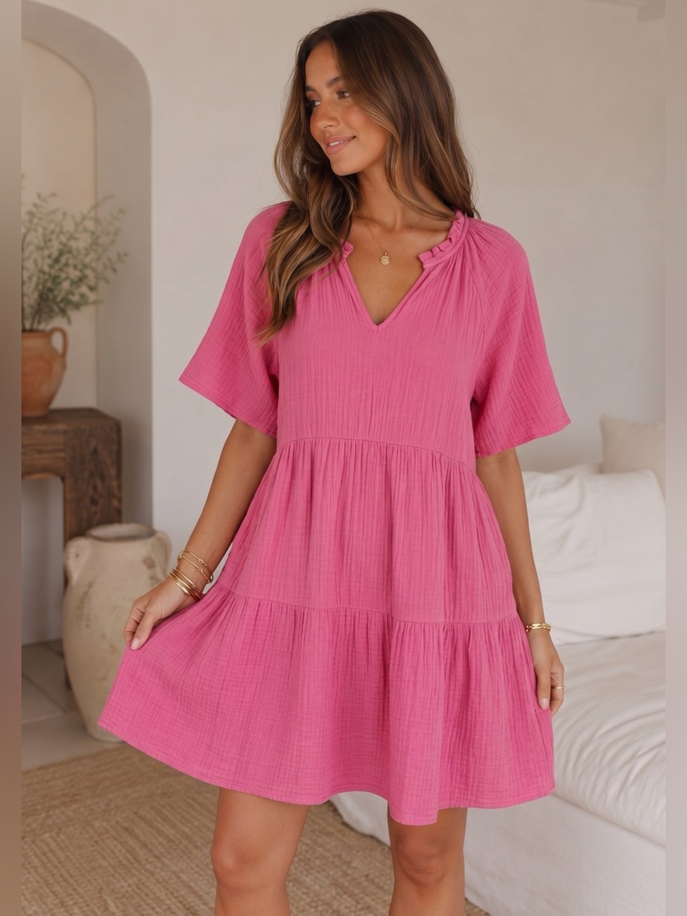 OLD NAVY Gauze Dress